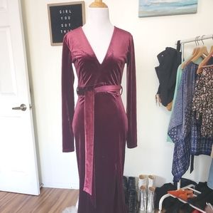 Windsor Velvet Dress